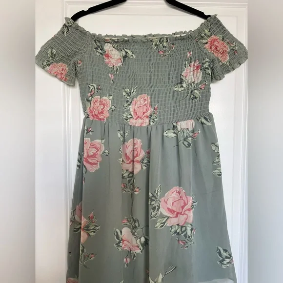 Show Me Your Mumu Dolly Smocked Dress in Sweetheart Sage - Picture 8 of 16